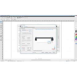 Ploter PC-XL721 pre orez kontúr, Corel, Windows